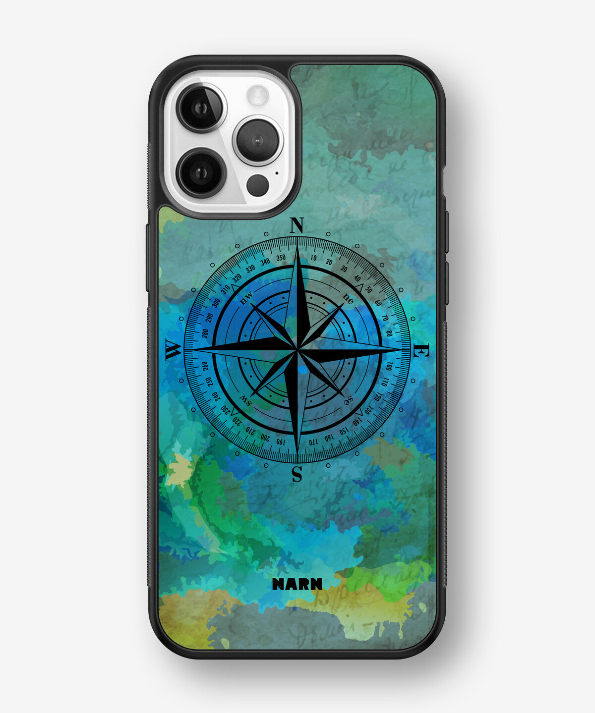 iPhone 12 Pro Max Hard Case – Compass - View 1