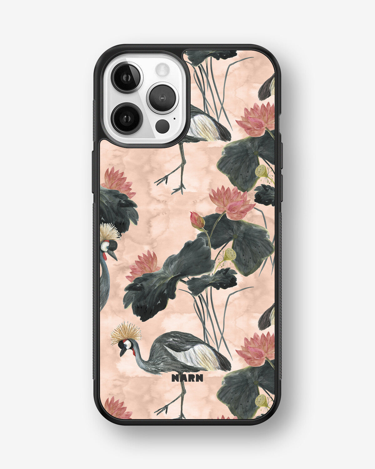 iPhone 12 Pro Max Hard Case – Crowned Bird - View 1