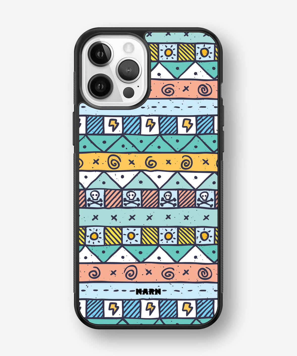 iPhone 12 Pro Max Hard Case – Cute Pattern - View 1