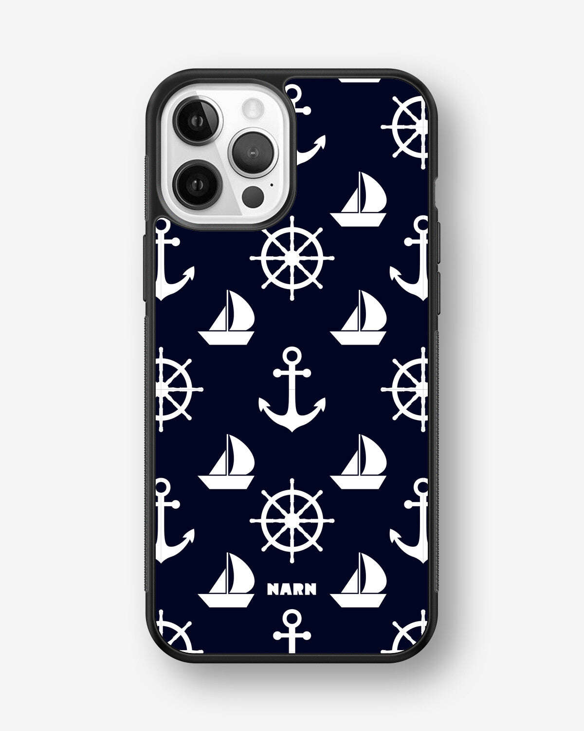 iPhone 12 Pro Max Hard Case – Deep Blue Voyage - View 1