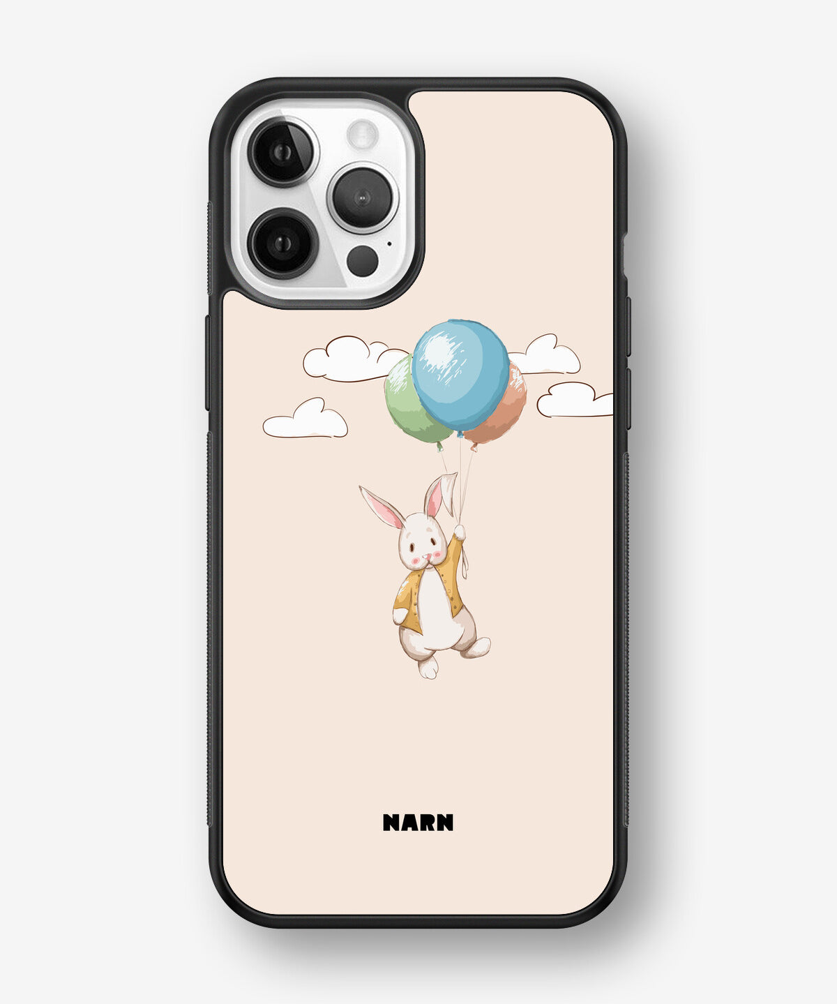 iPhone 12 Pro Max Hard Case – Flying Rabbit - View 1