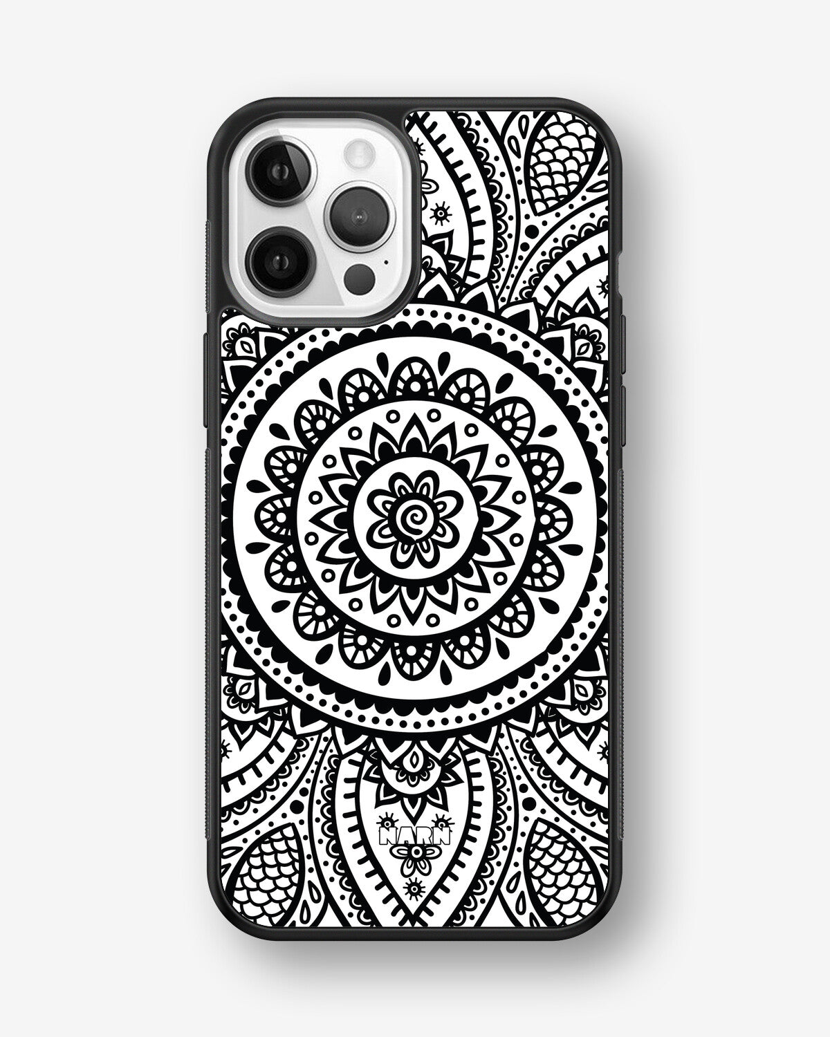 iPhone 12 Pro Max Hard Case – Henna Mandala - View 1