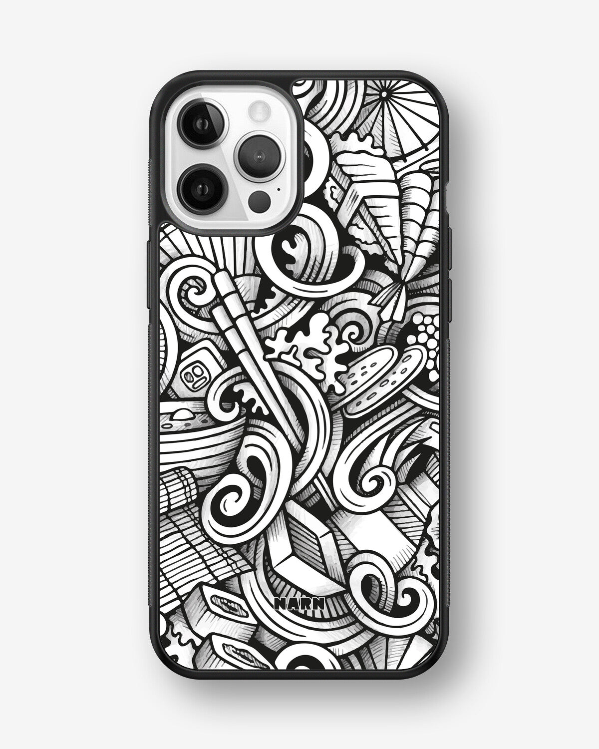 iPhone 12 Pro Max Hard Case – Japanese Pattern - View 1