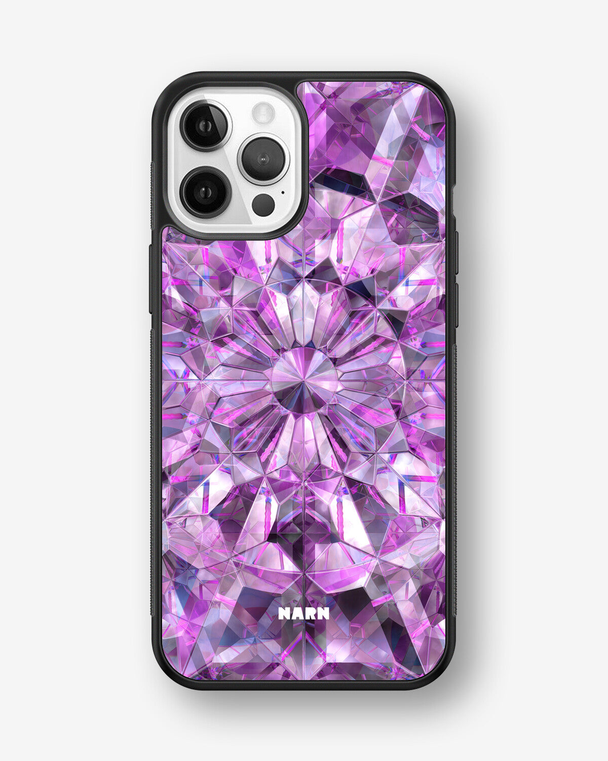 iPhone 12 Pro Max Hard Case – Lavender Crystals - View 1