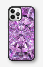 iPhone 12 Pro Max Hard Case – Lavender Crystals - View 1