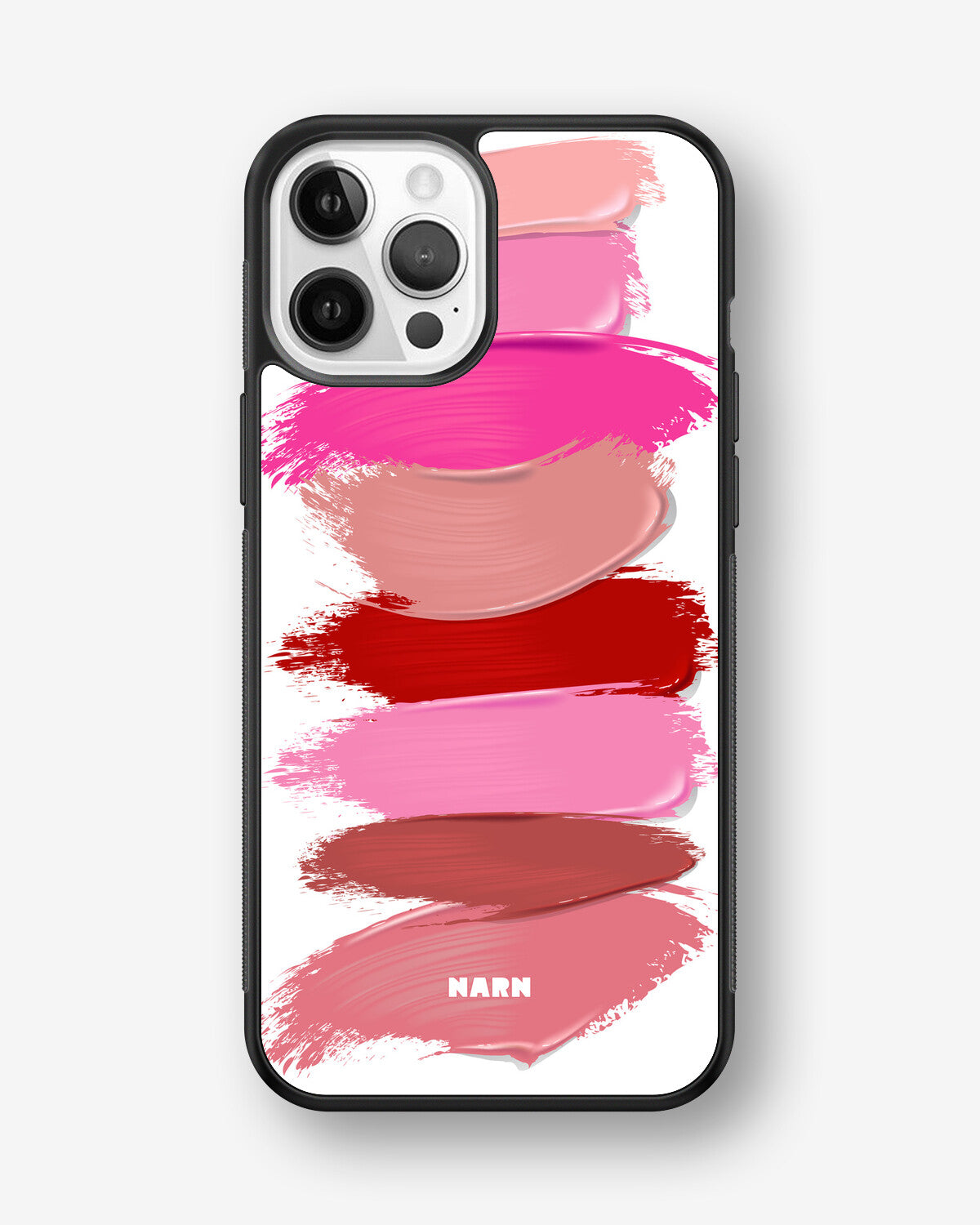 iPhone 12 Pro Max Hard Case – Lipstick Smears - View 1