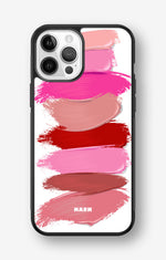 iPhone 12 Pro Max Hard Case – Lipstick Smears - View 1