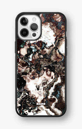 iPhone 12 Pro Max Hard Case – Marble Brown - View 1