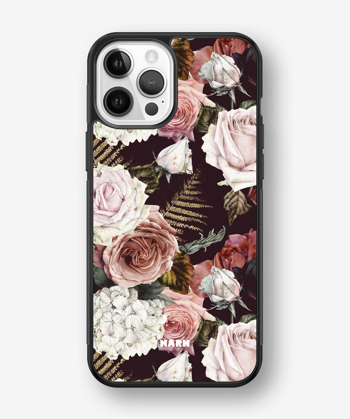 iPhone 12 Pro Max Hard Case – Midnight Roses - View 1