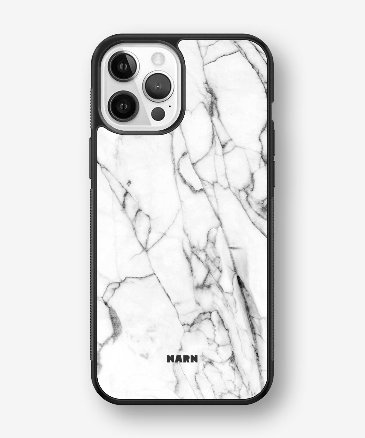 iPhone 12 Pro Max Hard Case – Milky Marble - View 1