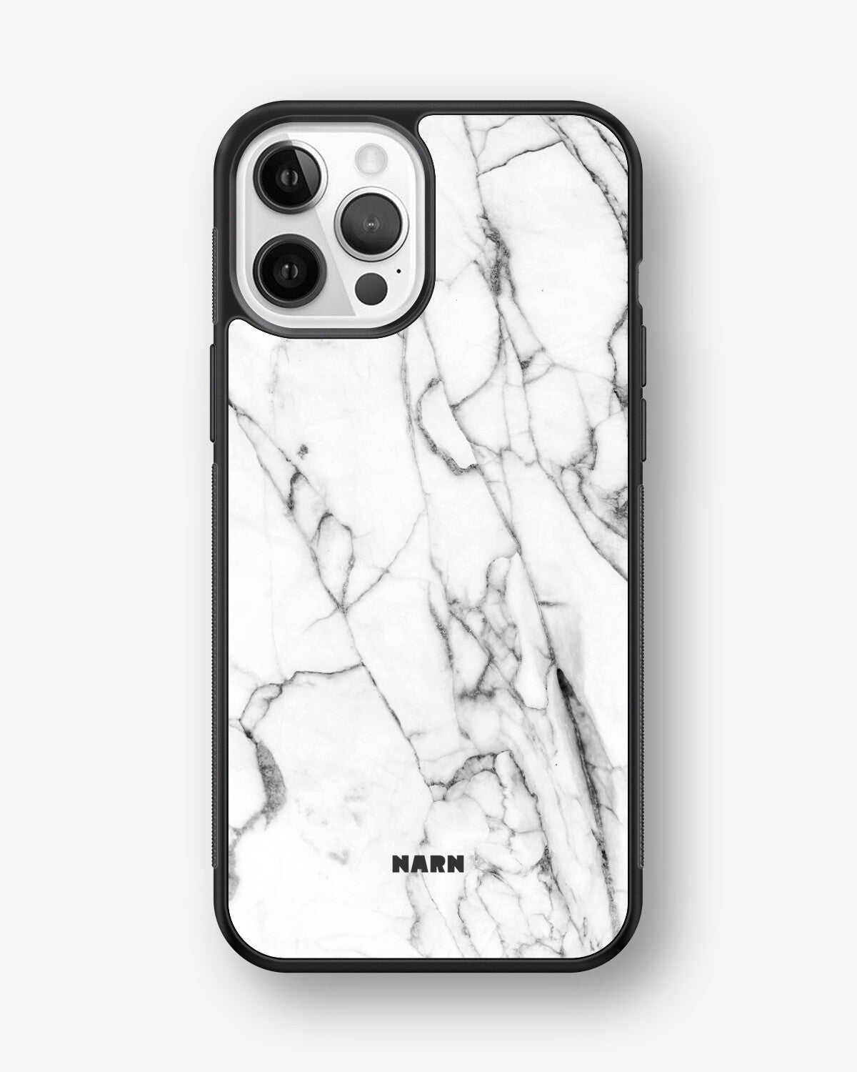 iPhone 12 Pro Max Hard Case – Milky Marble - View 1