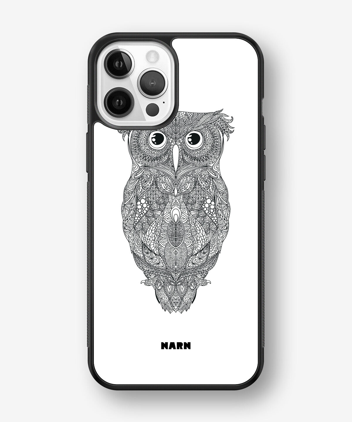iPhone 12 Pro Max Hard Case – Owl - View 1