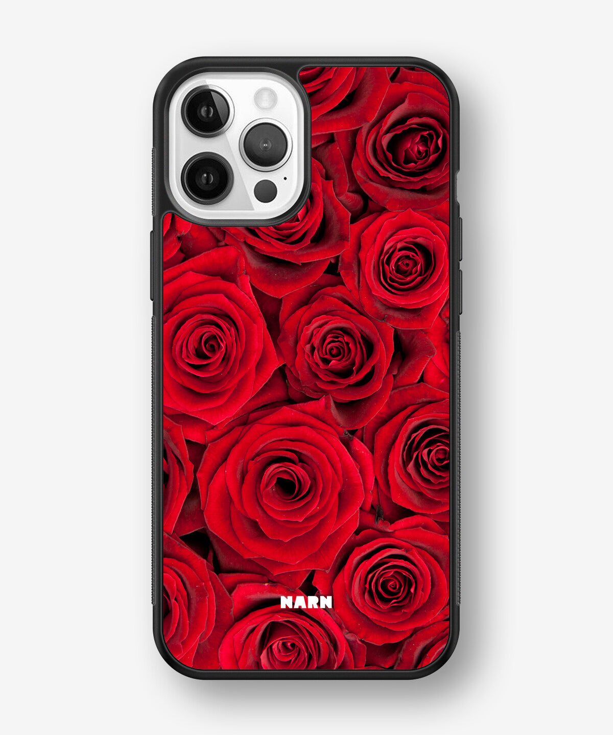iPhone 12 Pro Max Hard Case – Red Roses - View 1