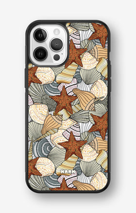 iPhone 12 Pro Max Hard Case – Sea Shells - View 1
