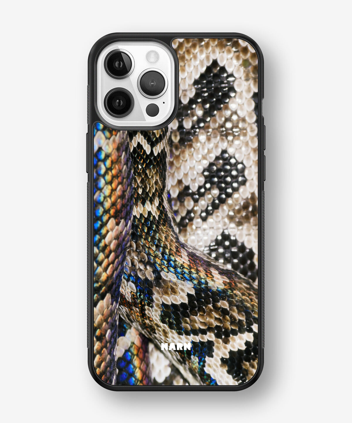 iPhone 12 Pro Max Hard Case – Shining Snakeskin - View 1