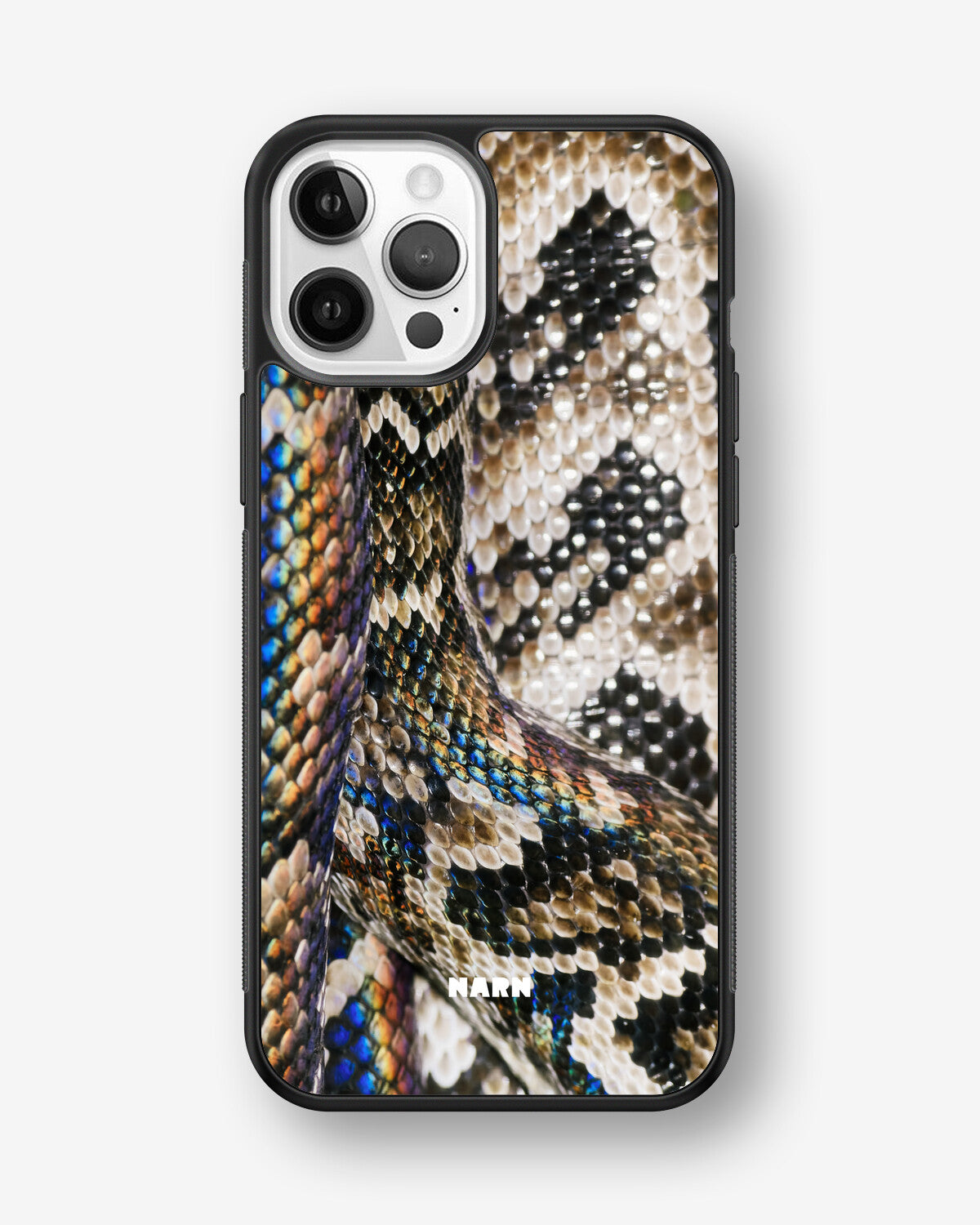 iPhone 12 Pro Max Hard Case – Shining Snakeskin - View 1
