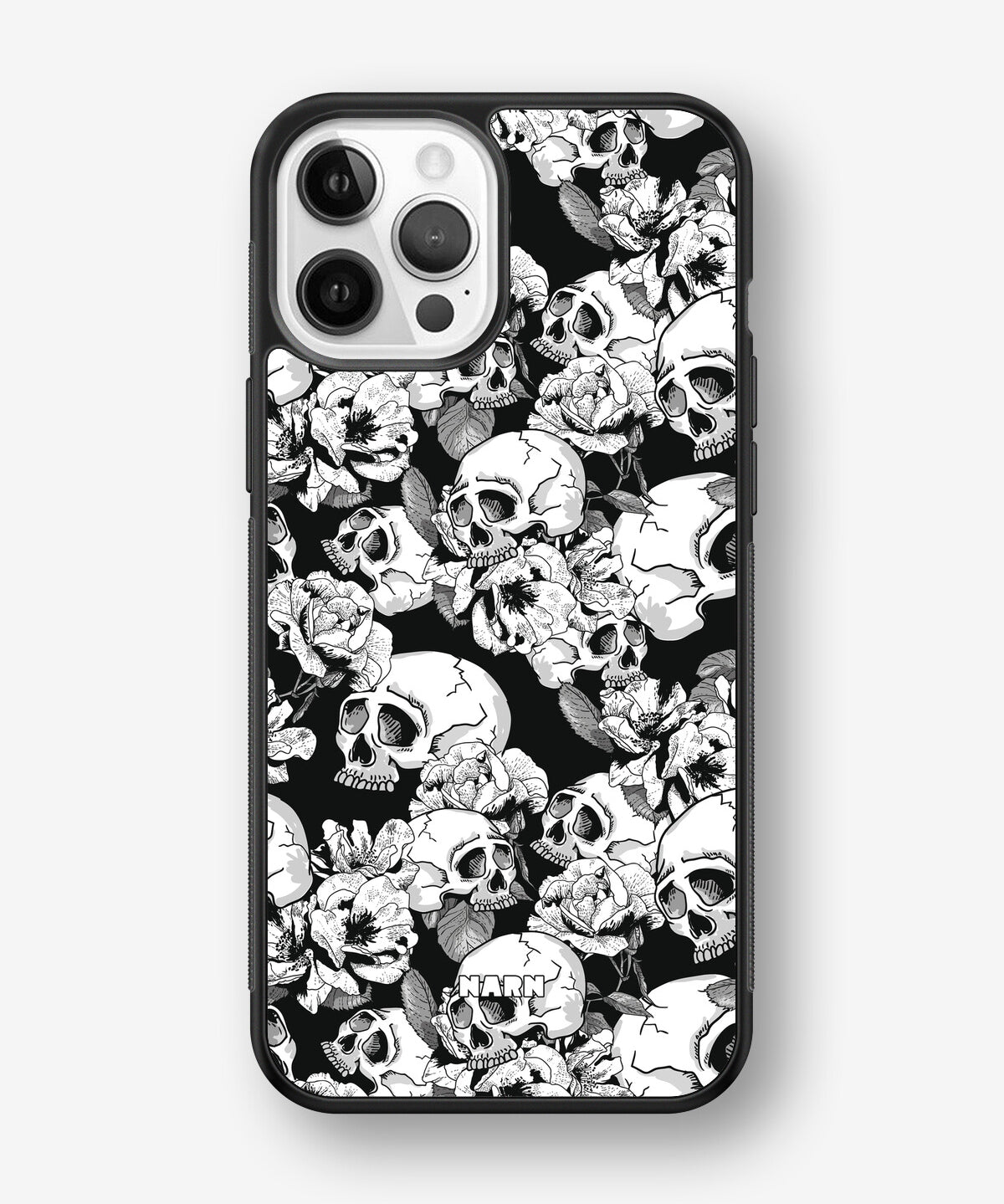 iPhone 12 Pro Max Hard Case – Skull Garden - View 1
