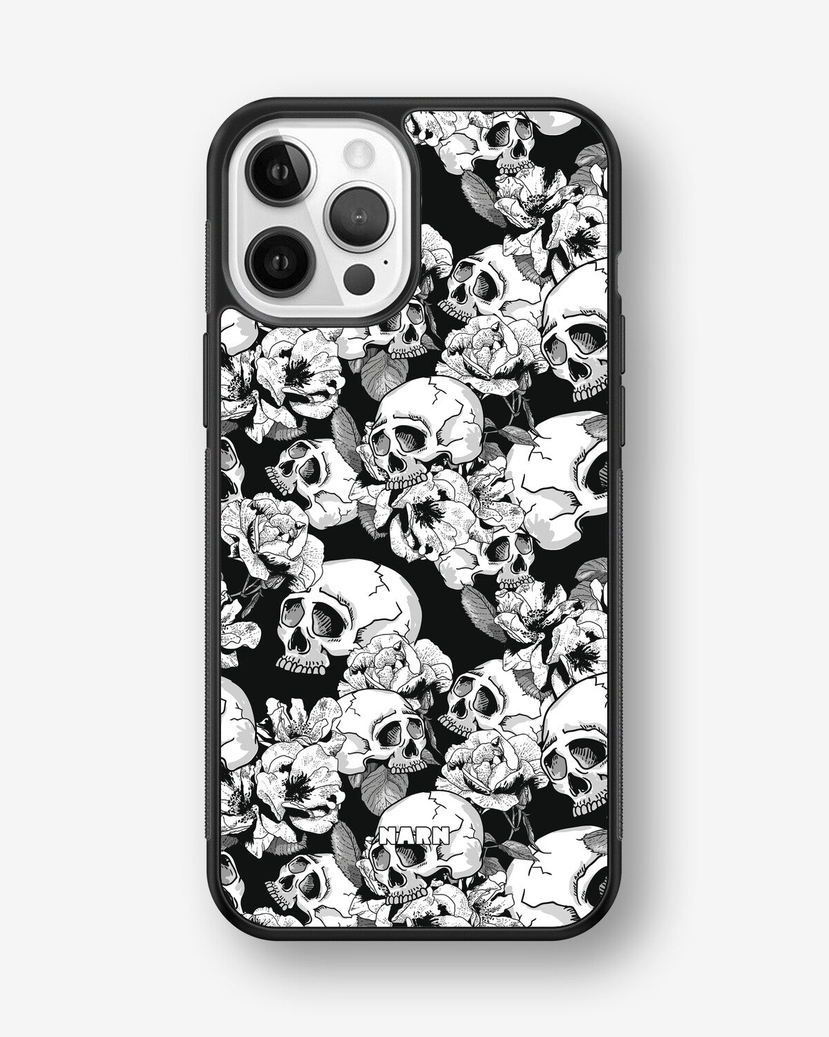iPhone 12 Pro Max Hard Case – Skull Garden - View 1