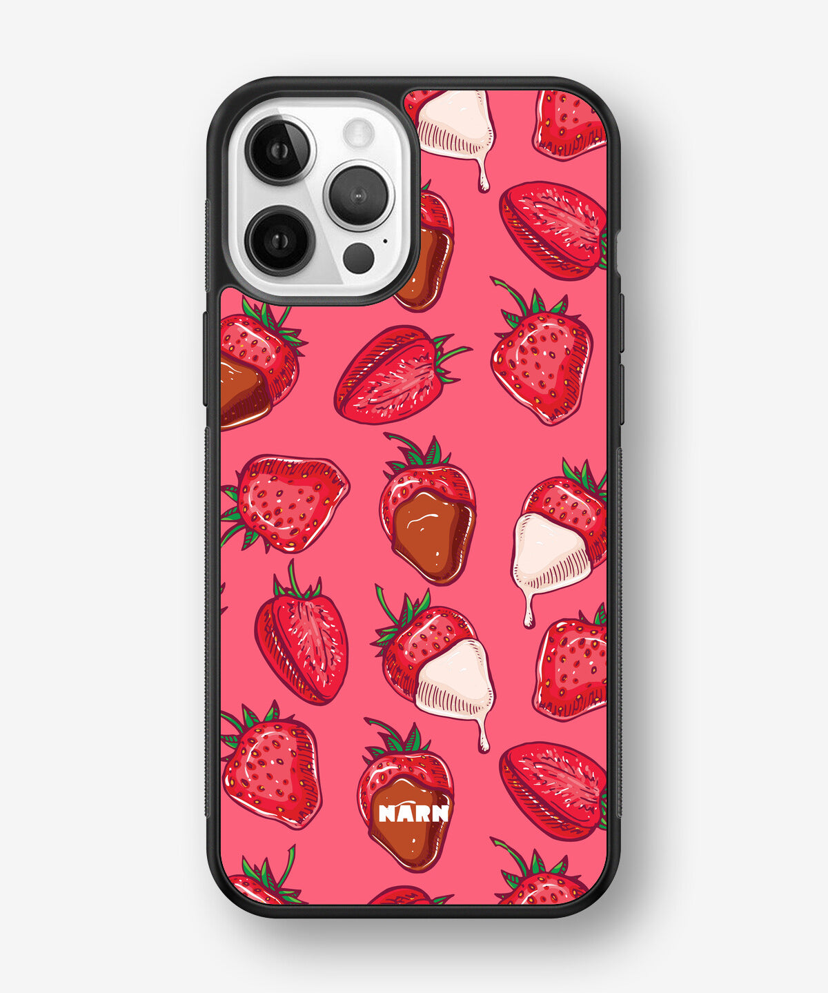 iPhone 12 Pro Max Hard Case – Strawberry Chocolate - View 1