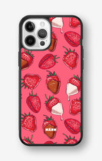 iPhone 12 Pro Max Hard Case – Strawberry Chocolate - View 1