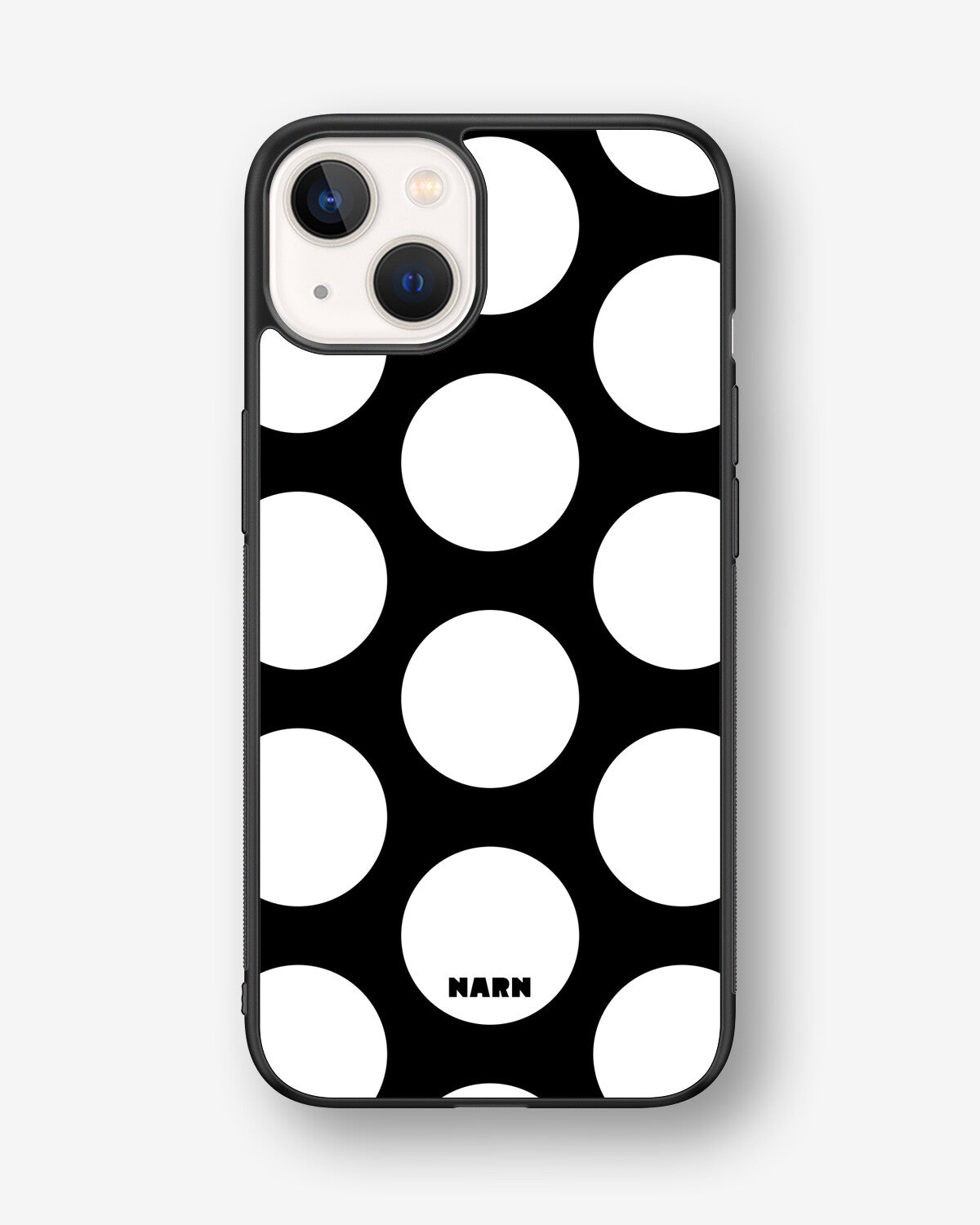 iPhone 13 Hard Case – Bold Dots - View 1