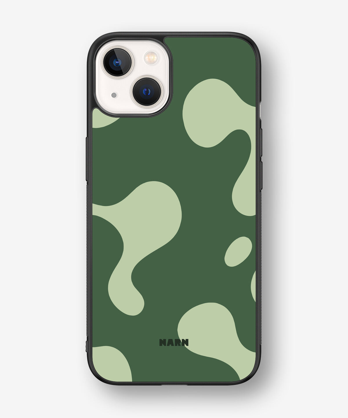 iPhone 13 Hard Case – Green Blend - View 1