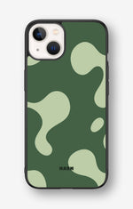 iPhone 13 Hard Case – Green Blend - View 1