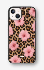 iPhone 13 Hard Case – Leopard Flower - View 1