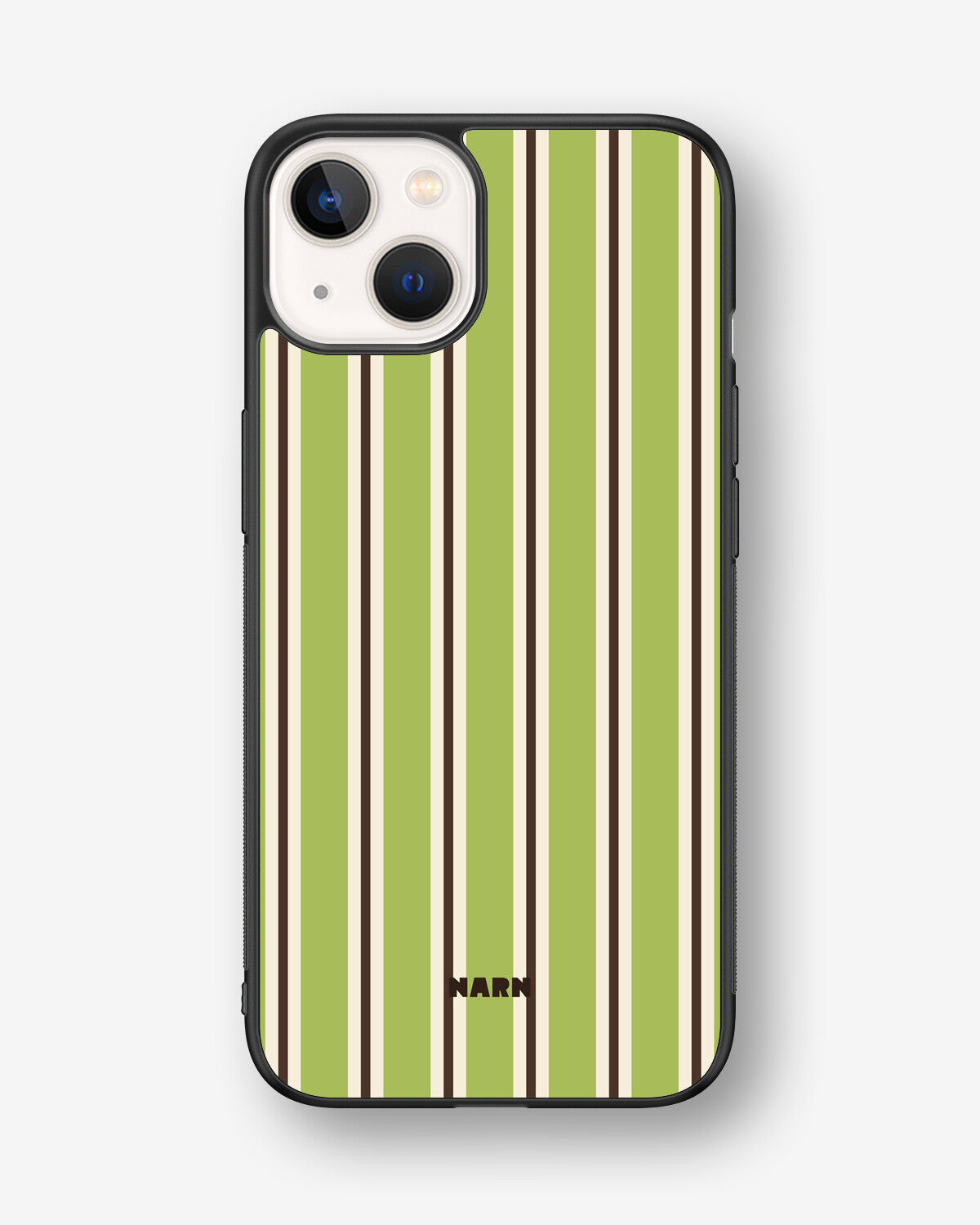 iPhone 13 Hard Case – Matcha Lines - View 1
