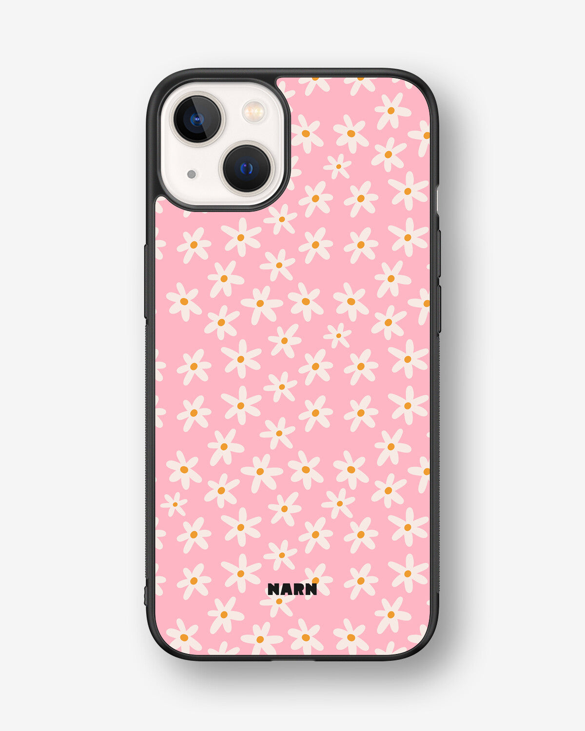 iPhone 13 Hard Case – Pink Daisy - View 1