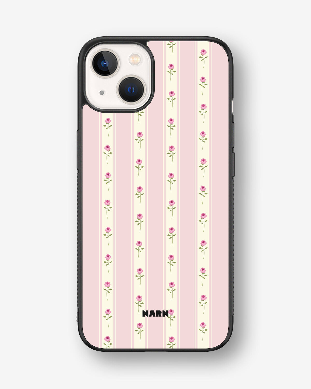 iPhone 13 Hard Case – Rose Lines - View 1