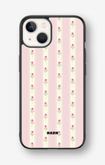iPhone 13 Hard Case – Rose Lines - View 1