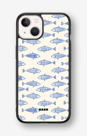 iPhone 13 Mini Hard Case – Blue Catch - View 1