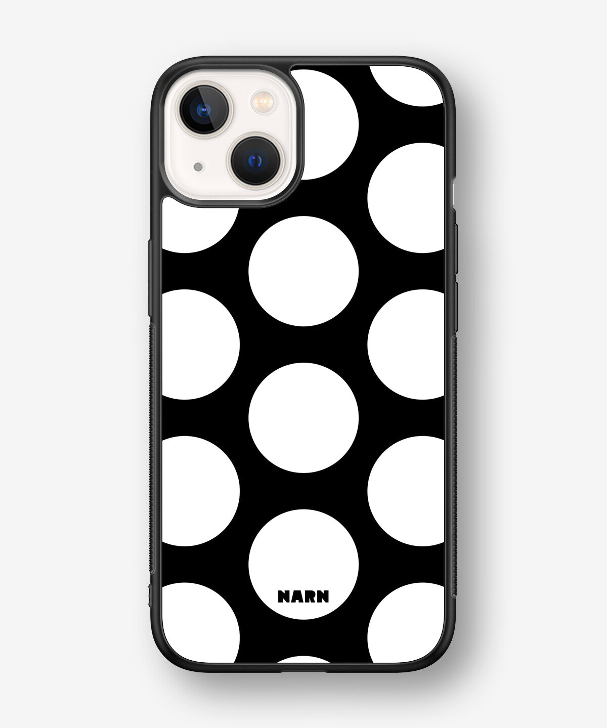 iPhone 13 Mini Hard Case – Bold Dots - View 1