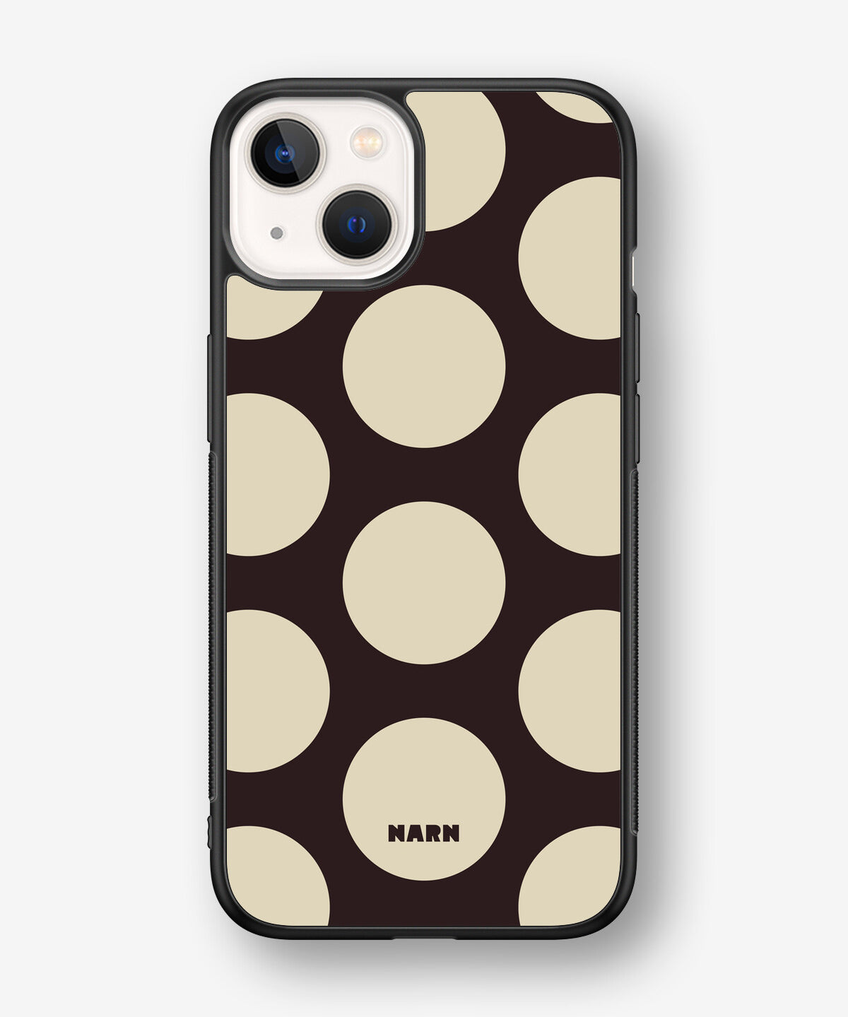 iPhone 13 Mini Hard Case – Bold Dots - View 1