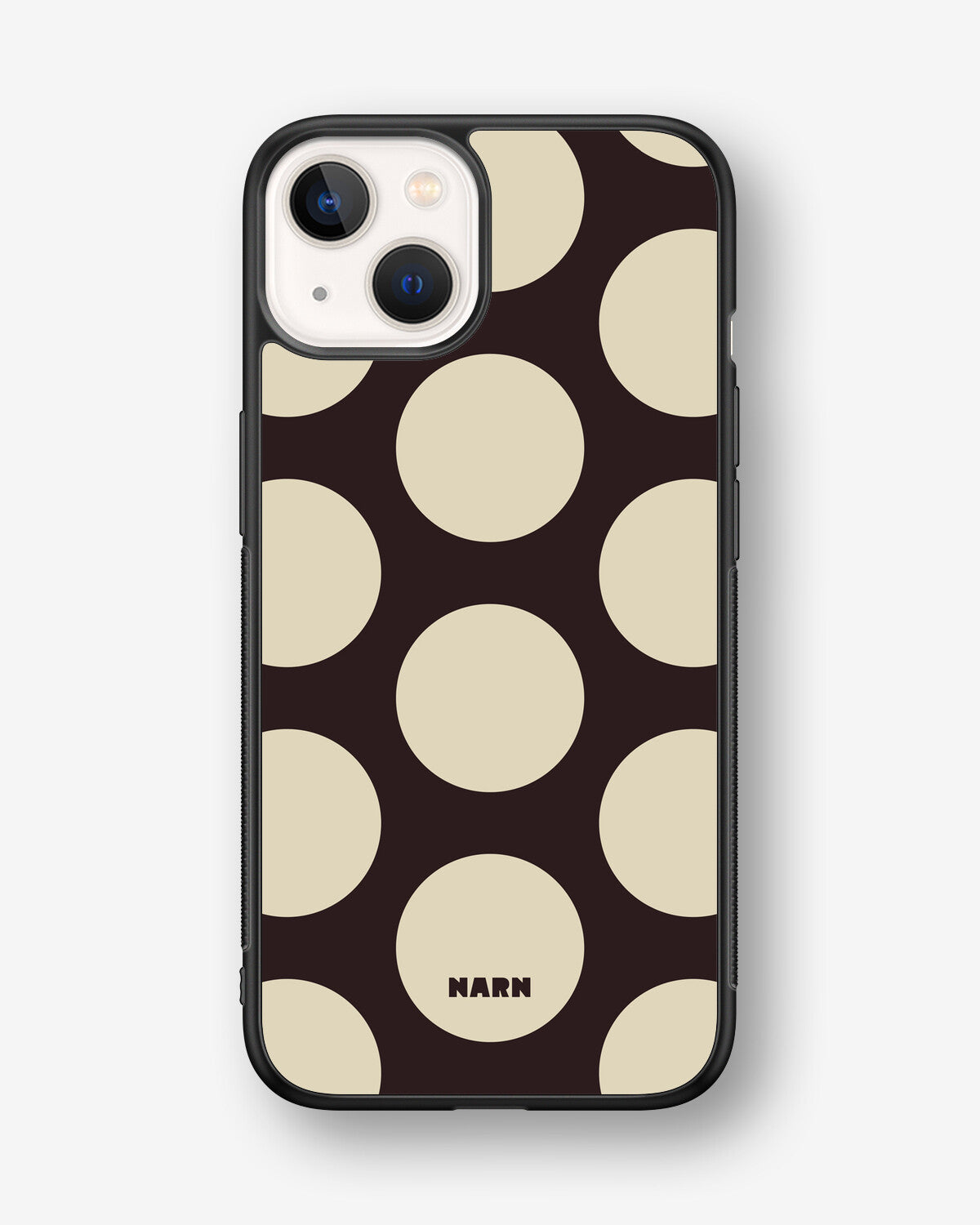 iPhone 13 Mini Hard Case – Bold Dots - View 1