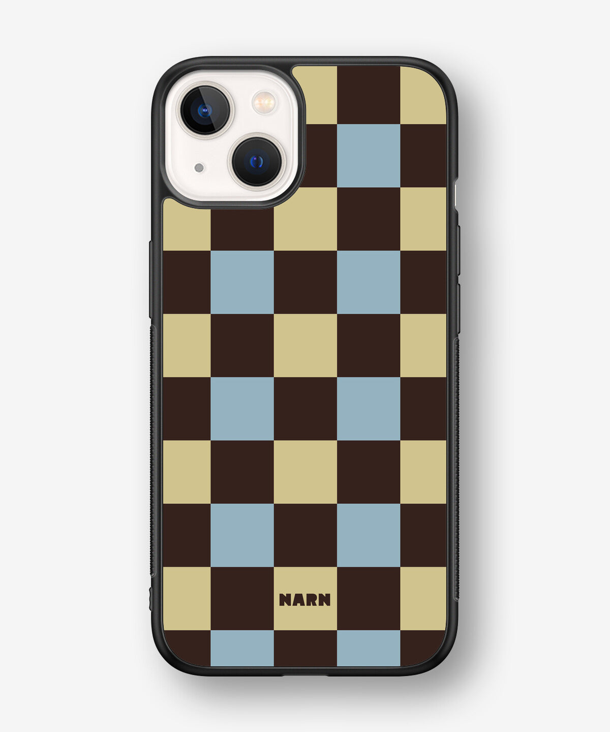 iPhone 13 Mini Hard Case – Butter Check - View 1