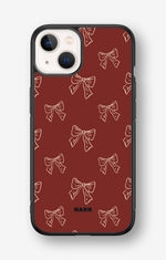 iPhone 13 Mini Hard Case – Cherry Bows - View 1