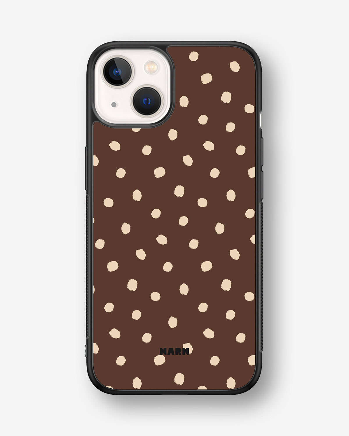 iPhone 13 Mini Hard Case – Choco Dots - View 1
