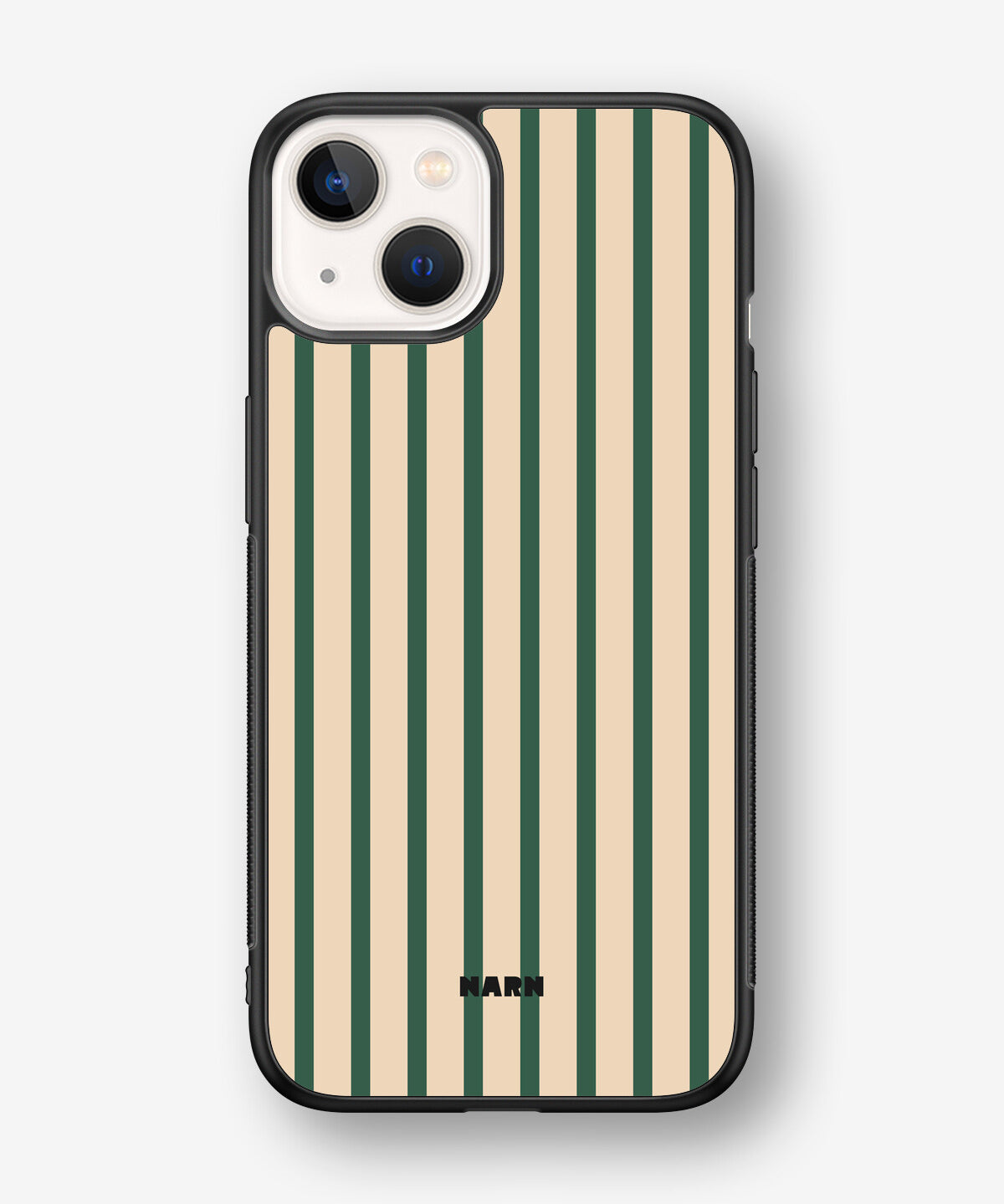 iPhone 13 Mini Hard Case – Evergreen Stripe - View 1
