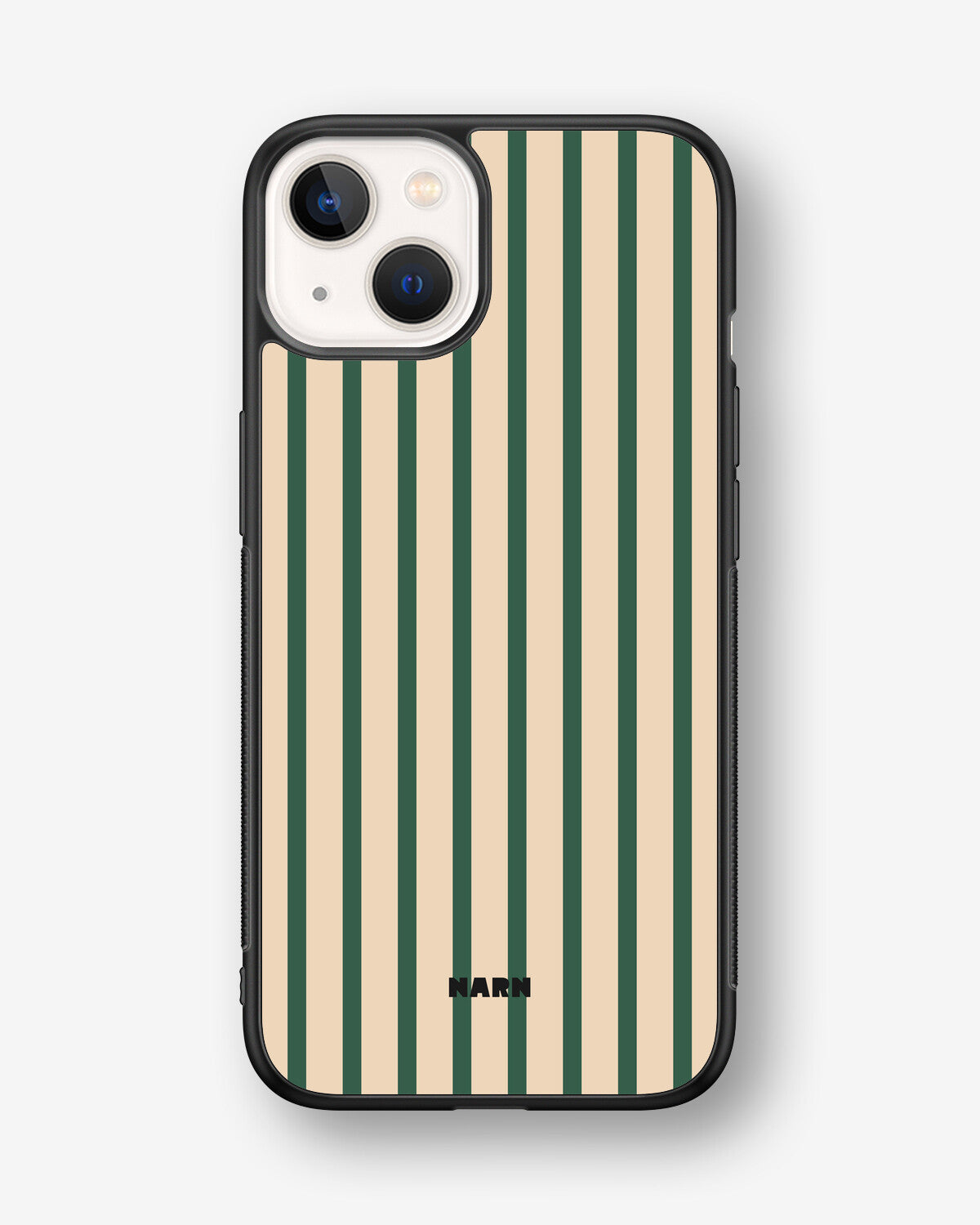 iPhone 13 Mini Hard Case – Evergreen Stripe - View 1