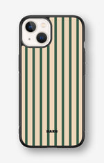iPhone 13 Mini Hard Case – Evergreen Stripe - View 1