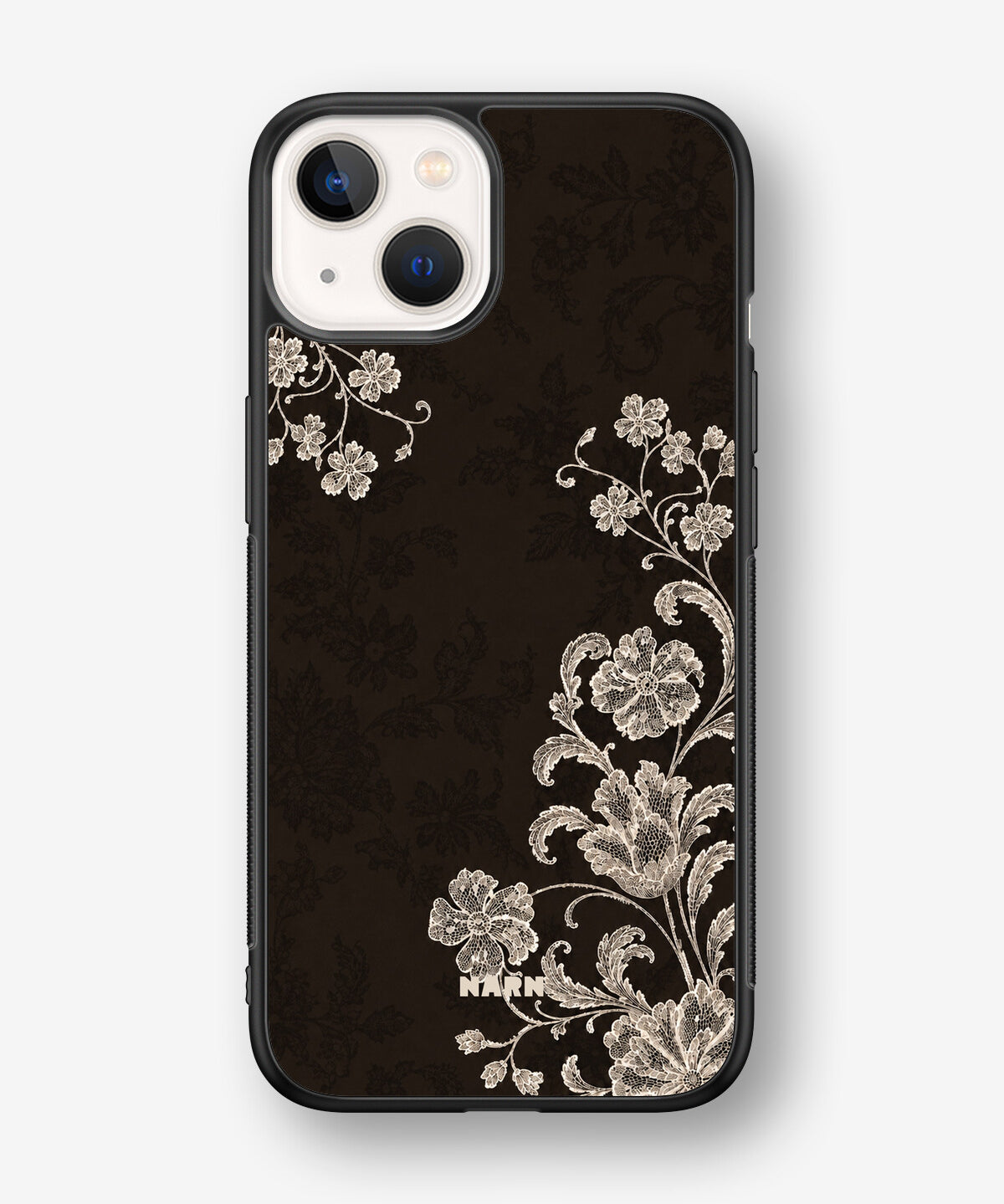iPhone 13 Mini Hard Case – Ivory Bloom - View 1