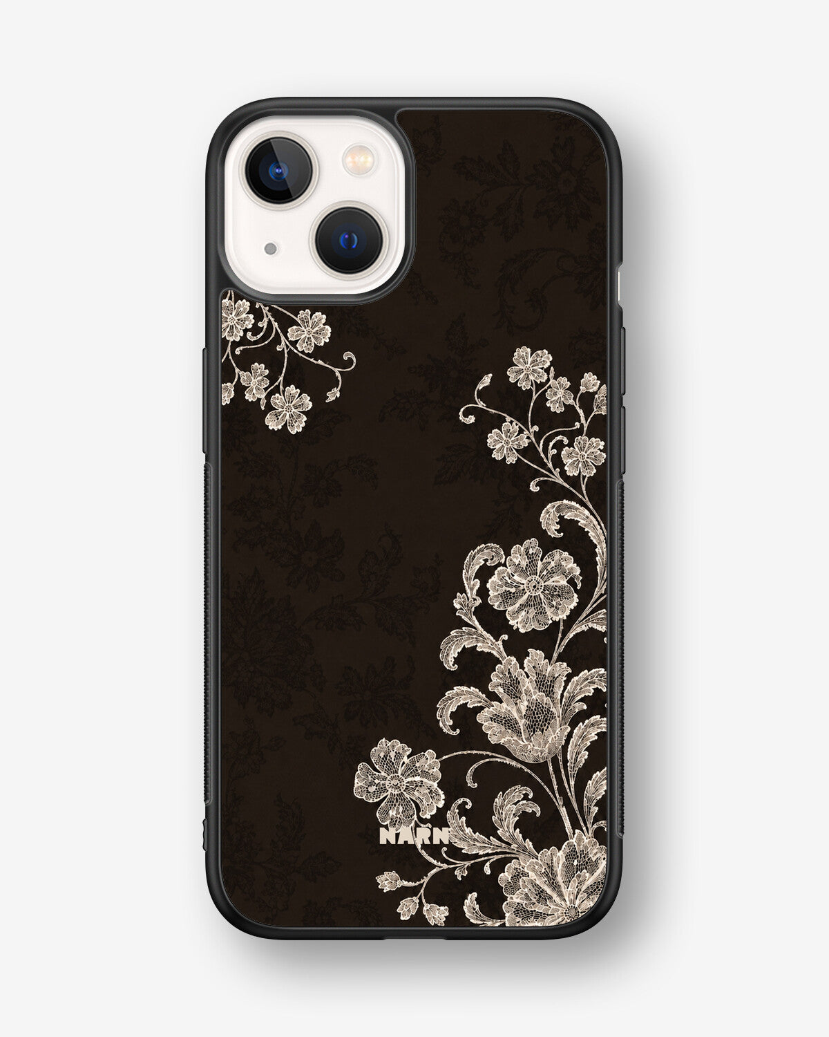iPhone 13 Mini Hard Case – Ivory Bloom - View 1