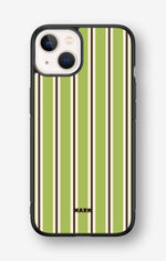 iPhone 13 Mini Hard Case – Matcha Lines - View 1