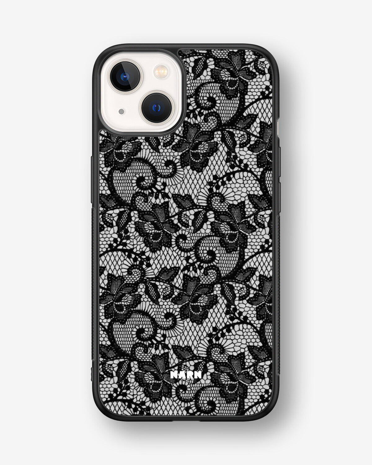 iPhone 13 Mini Hard Case – Midnight Lace - View 1