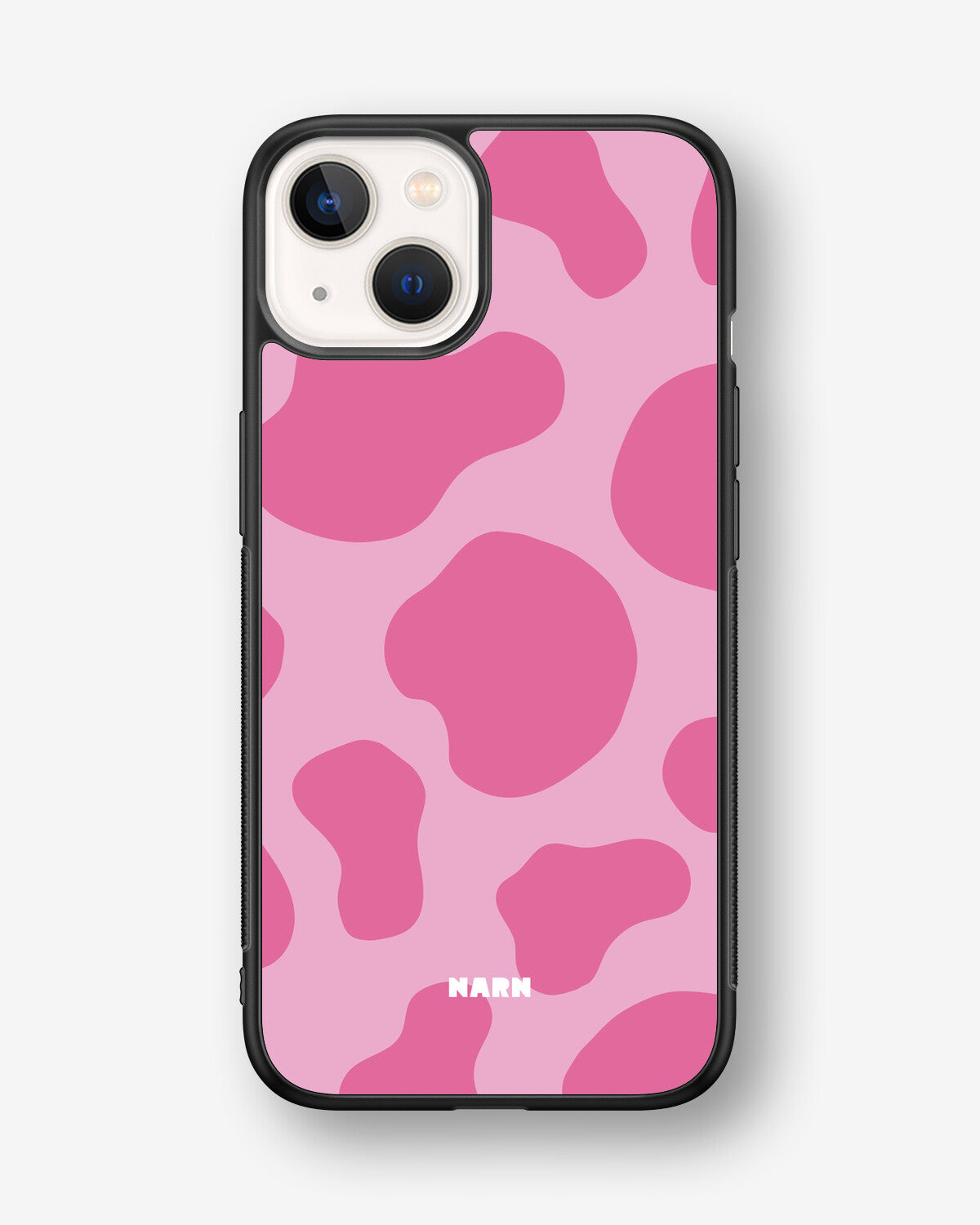 iPhone 13 Mini Hard Case – Pink Moo - View 1