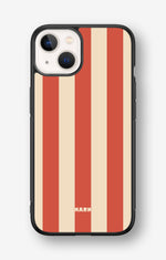 iPhone 13 Mini Hard Case – Sunset Stripes - View 1