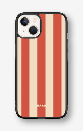 iPhone 13 Mini Hard Case – Sunset Stripes - View 1