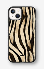 iPhone 13 Mini Hard Case – Wild Zebra - View 1